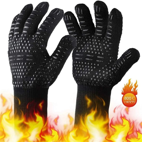 Heat Resistant Bbq Oven Gloves