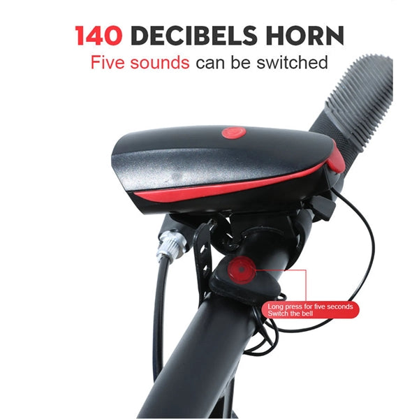Bike Light With Horn