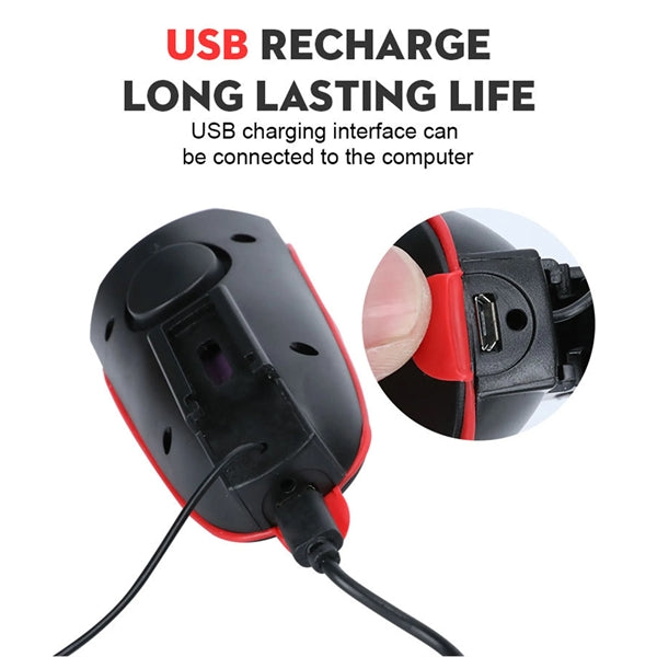 Bike Light With Horn