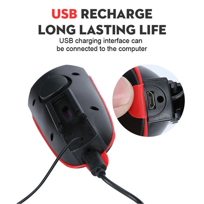Bike Light With Horn