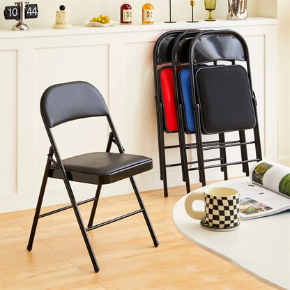 Foldable Chair With Backrest&Padded