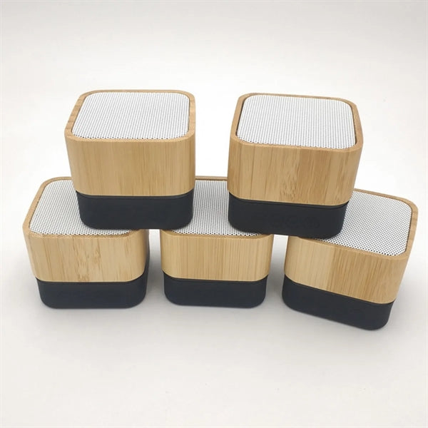 Bamboo Square Bluetooth Speaker