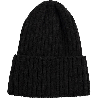 Striped Cuffed Knitted Beanie With Custom Logo
