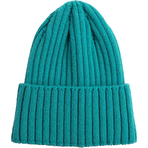 Striped Cuffed Knitted Beanie With Custom Logo