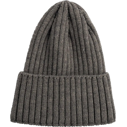 Striped Cuffed Knitted Beanie With Custom Logo