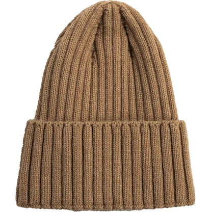 Striped Cuffed Knitted Beanie With Custom Logo