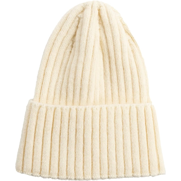 Striped Cuffed Knitted Beanie With Custom Logo