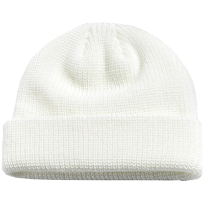 Warm Soft Knitted Beanie Hat Solid Color