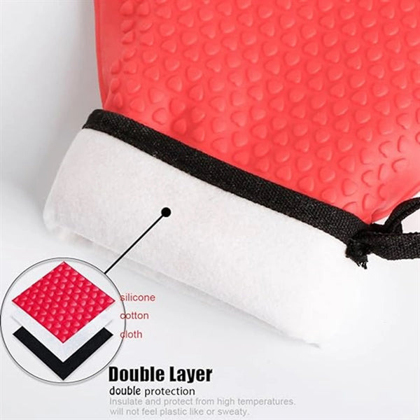 Heat Resistant Silicone Oven Mitt