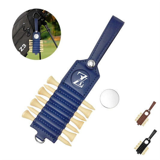 Golf Tees Holder With 7Pcs Wooden