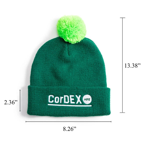 Pompom Beanie Hat