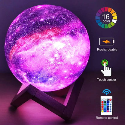 Star Moon Night Light