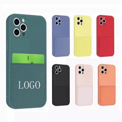 Silicone Phone Case With Card Holder