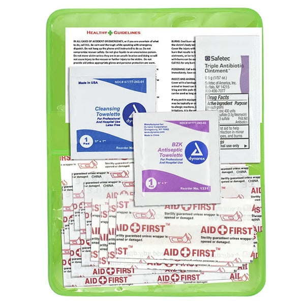 HEAL-ON-THE-GO 15 Piece Economy First Aid Kit