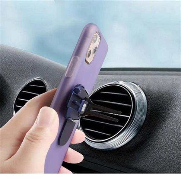 Car cell phone ring holder