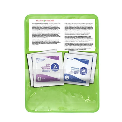 Crescent First Aid Antiseptic & Disinfectant Wipes Pack