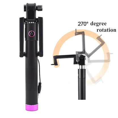 Extendable Selfie Stick Phone Holder