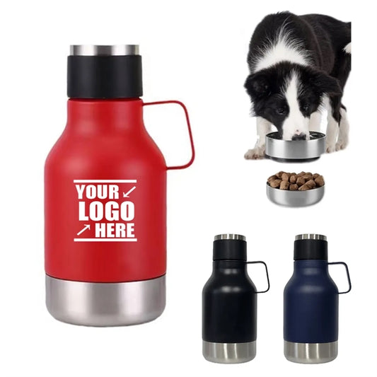 40oz Stainless Steel Insulated Pet Bottle
