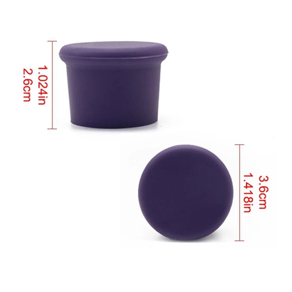 Solid Color Silicone Wine Bottle Stopper