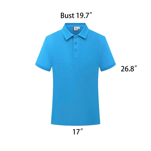 Quick-Drying Sublimation Short-Sleeved Polo Shirt