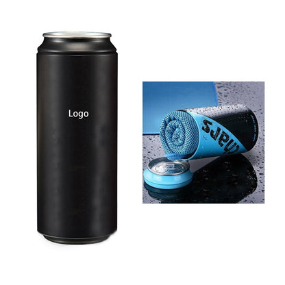 Tinplate Cold Towel Tin Can Gift Jar