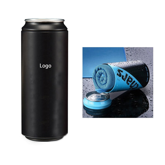 Tinplate Cold Towel Tin Can Gift Jar