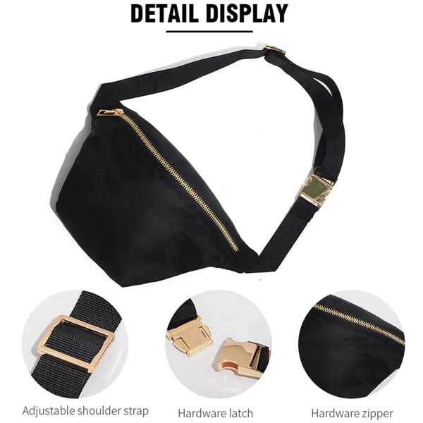 Nylon Fanny Waist Pack Bag
