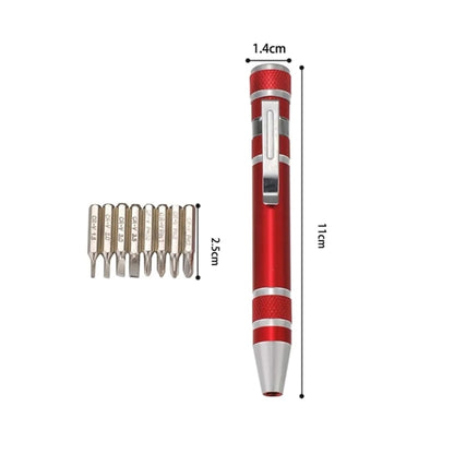 8 in 1 Screwdriver Bit Set