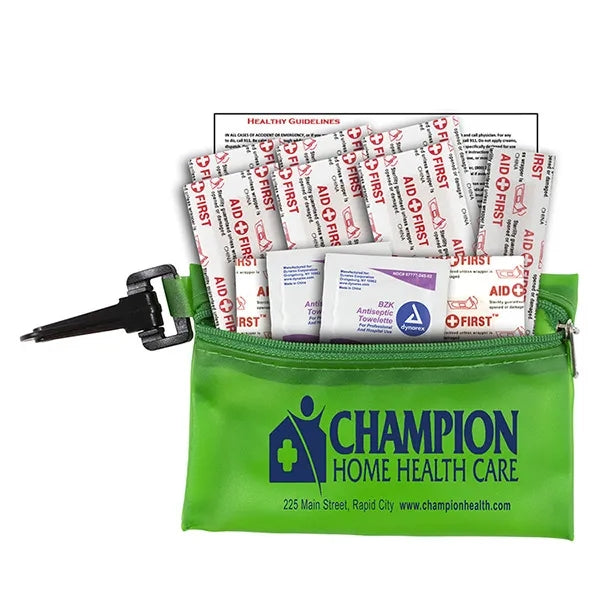 Troutdale 13 Piece First Aid Kit in Pouch