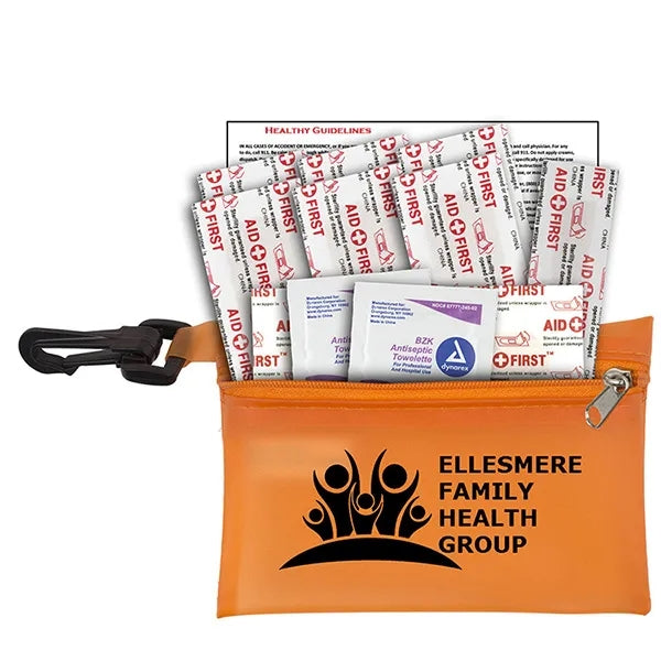 Troutdale 13 Piece First Aid Kit in Pouch