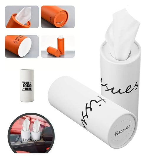 Car Cylinder Tissue Box