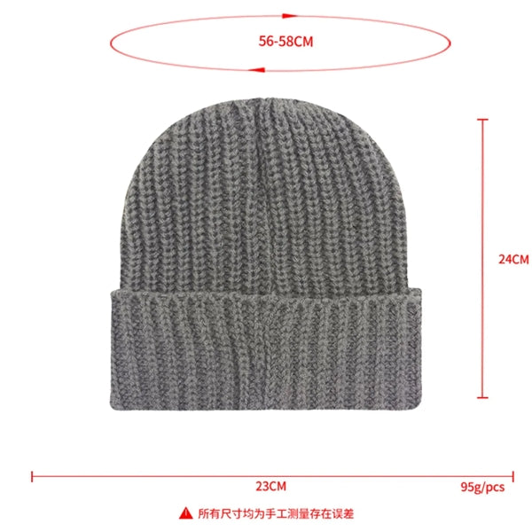 Premium Knitted Cuffed Winter Beanie
