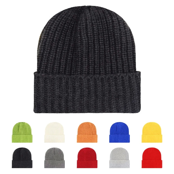 Premium Knitted Cuffed Winter Beanie