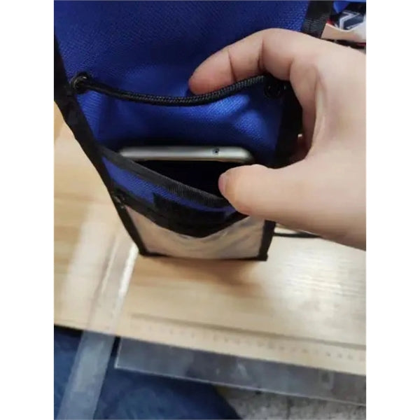 Nylon pouch for all phones.  Simple and universal