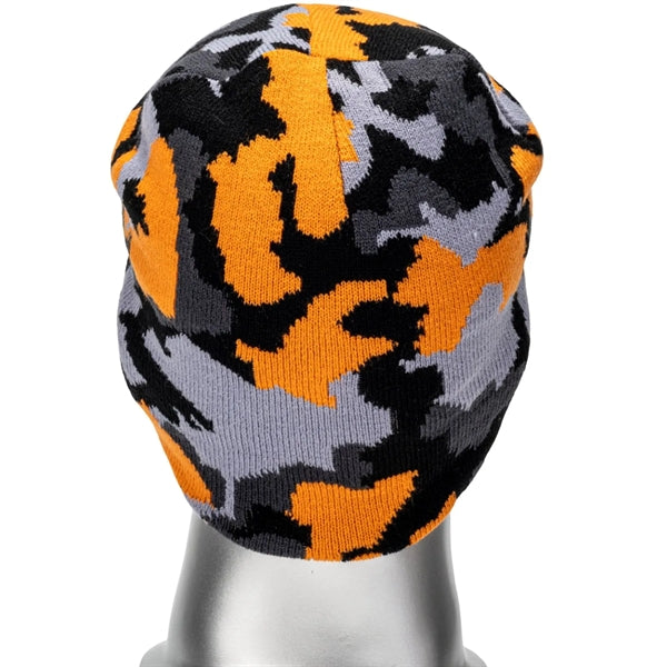 Unisex Camouflage Knitted Beanie