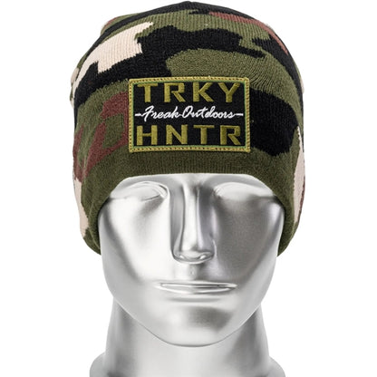 Unisex Camouflage Knitted Beanie