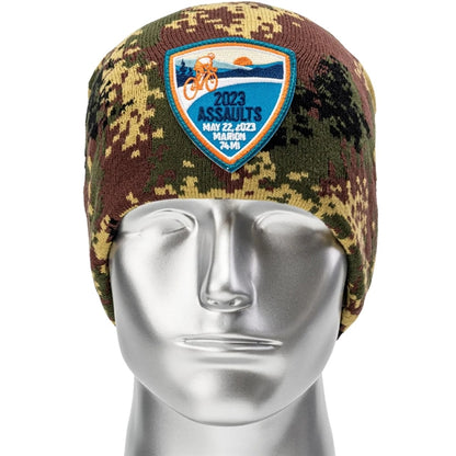 Unisex Camouflage Knitted Beanie