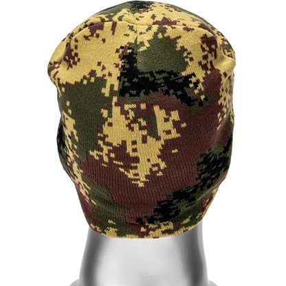 Unisex Camouflage Knitted Beanie