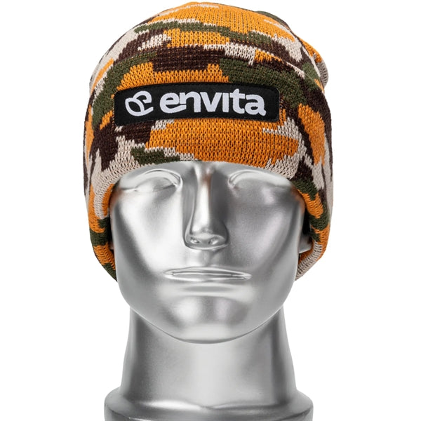 Unisex Camouflage Knitted Cuffed Beanie