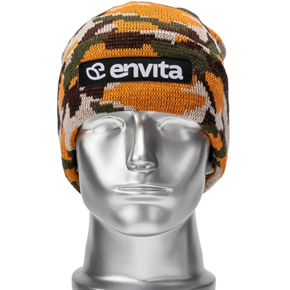 Unisex Camouflage Knitted Cuffed Beanie