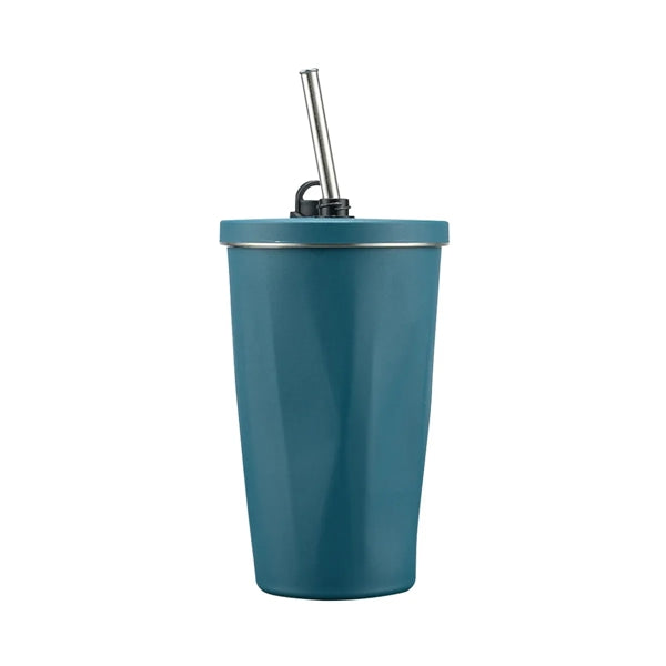 20oz Vacuum Stainless Steel Straw Bottle