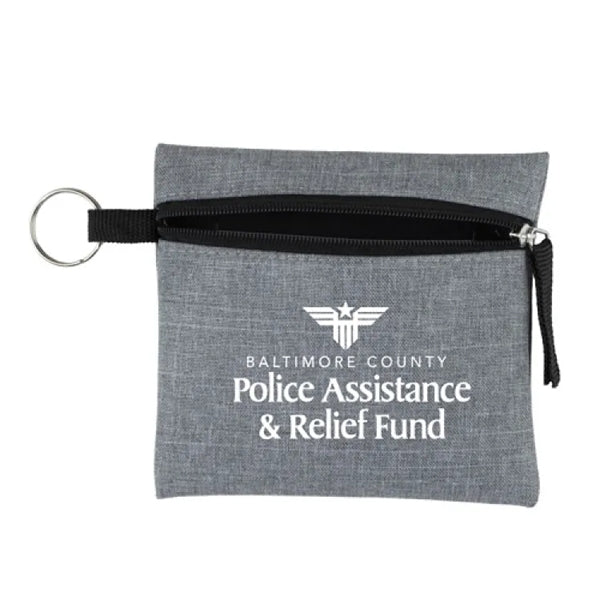 Naomi 20 Piece First Aid Kit in Stylish Heathered Pouch
