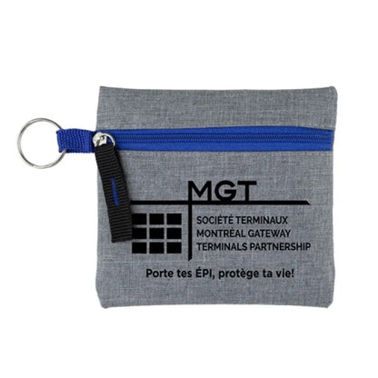 Naomi 20 Piece First Aid Kit in Stylish Heathered Pouch