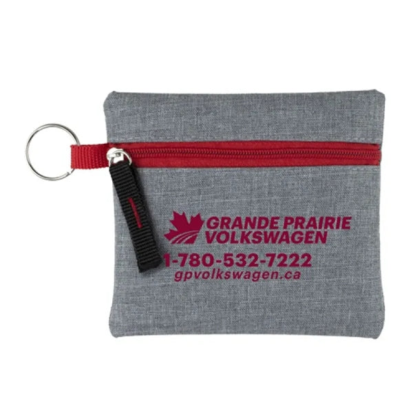 Naomi 20 Piece First Aid Kit in Stylish Heathered Pouch