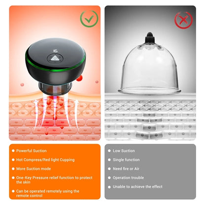 Electric Cupping Therapy Set Smart Massager Suction Cup