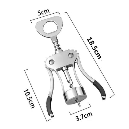 Wine Bottle Opener Wing Corkscrew Zinc Alloy