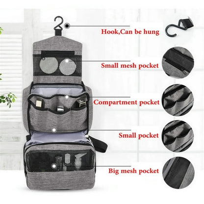 Foldable Travel Toiletry Bag