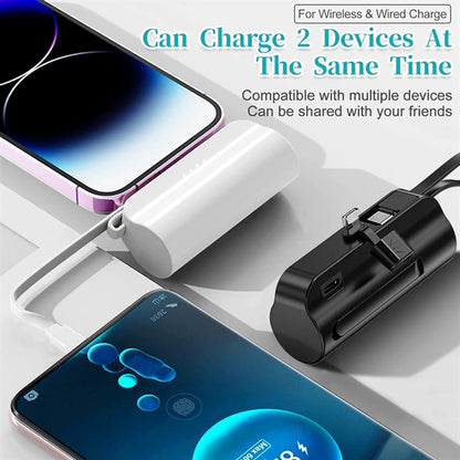 Portable Mini Charger Power Bank with Stand