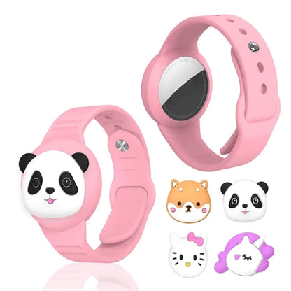 Kids Silicone Watch Bands A Tag Bracelet Wristband