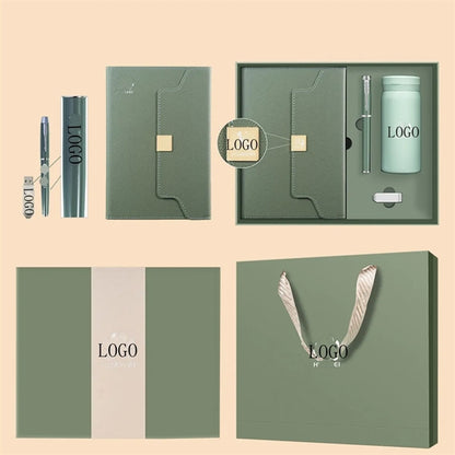 Pen Notebook Insulate Cup U Disk Office Business Gift Set